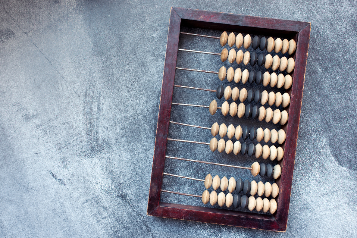 vintage abacus